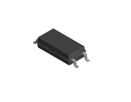 Vishay, TCLT1004 DC Input Phototransistor Output Optocoupler, Surface Mount, 4-Pin SOP