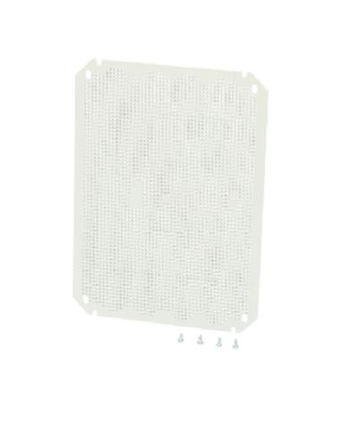 Fibox ABS Perforated Mounting Plate, 280mm W, 3mm L