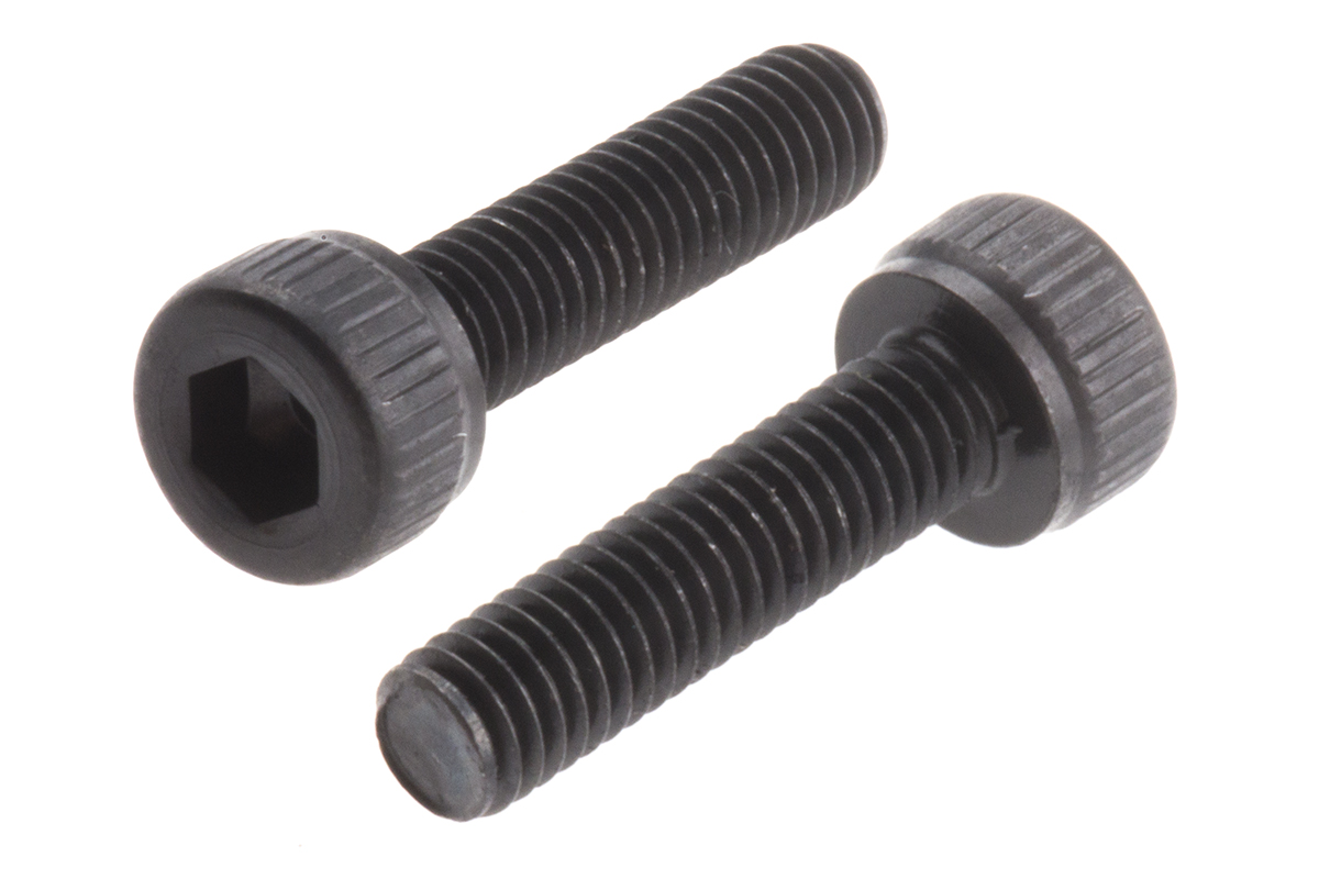 RS PRO Black, Self-Colour Steel Hex Socket Cap Screw, DIN 912, M3 x 12mm