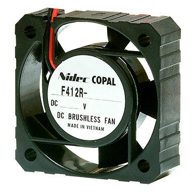 Nidec Components Axial Fan, 5 V dc, DC Operation, 500mW, 100mA Max