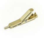 Mueller Electric Crocodile Clip 4 mm Connection, Nickel-Plated Steel Contact, 5A