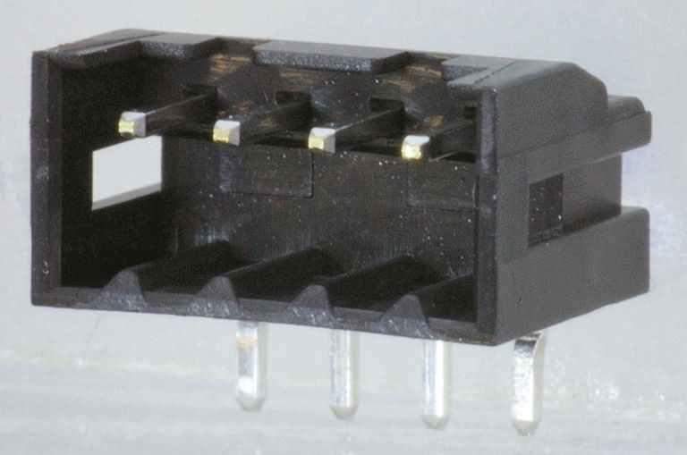 Hirose DF3 Series Right Angle Through Hole PCB Header, 3 Contact(s), 2 mm Pitch, 1 Row, Shrouded