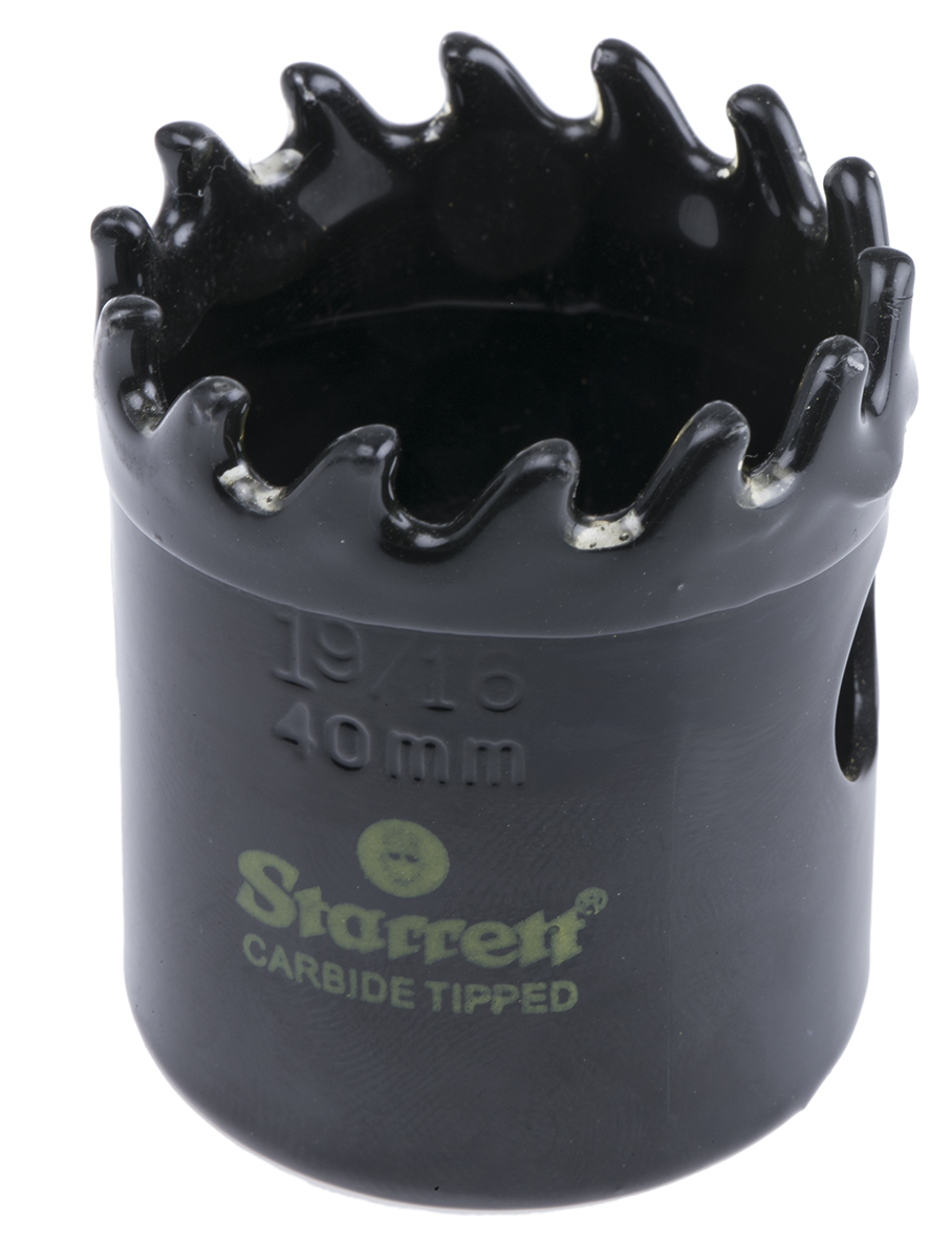 Starrett Carbide Tipped 40mm Hole Saw