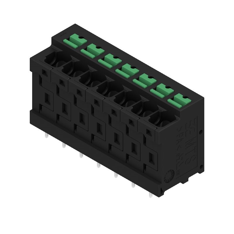 Weidmüller OMNIMATE4.0 Series PCB Terminal, 7-Contact, 5mm Pitch, PCB Mount, 1-Row, Snap In Termination