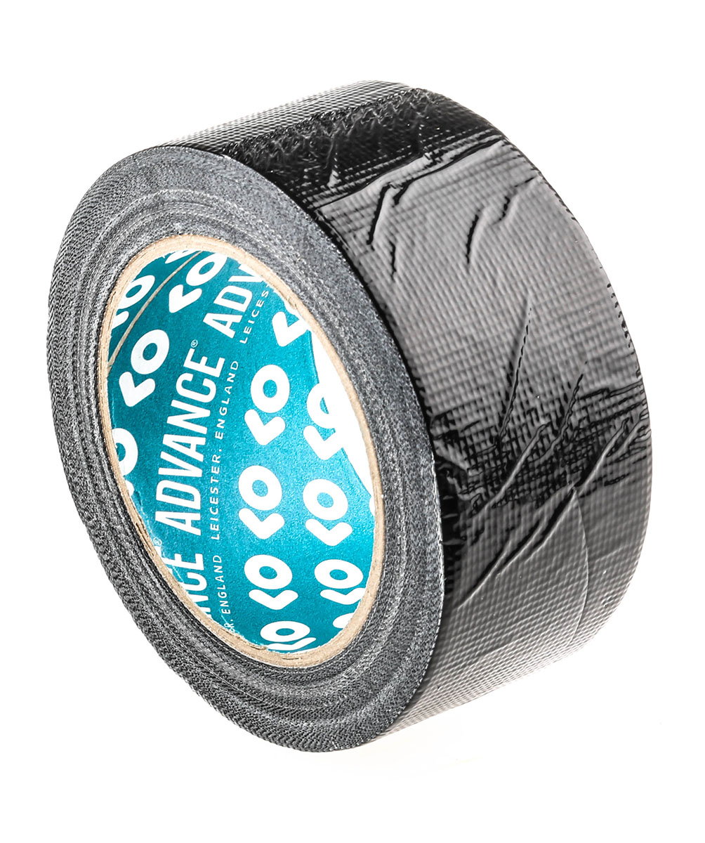 Advance Tapes AT170 AT170 Duct Tape, 25m x 50mm, Black, Gloss Finish