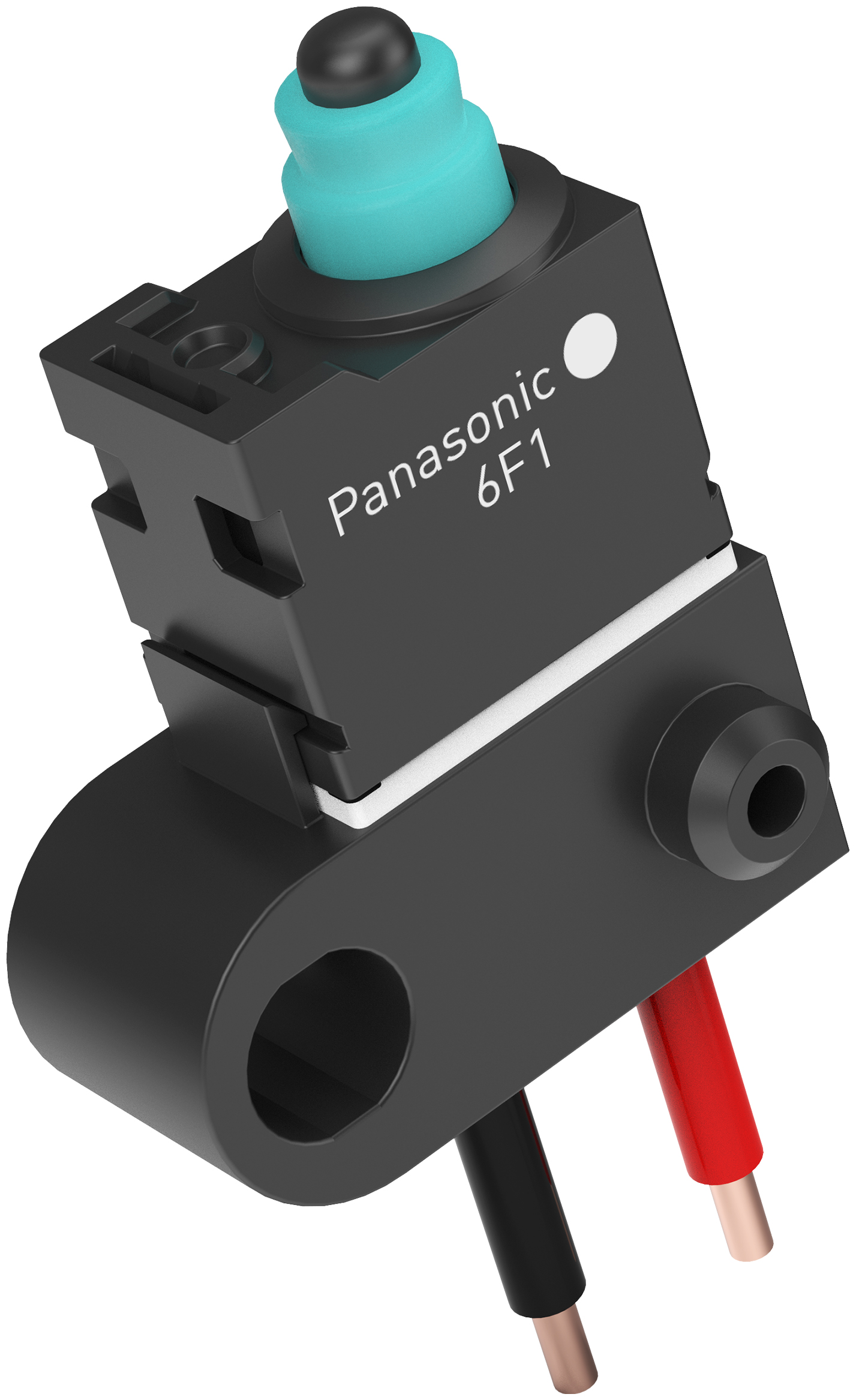 Panasonic Pin Plunger Snap Action Micro Switch, Wire Lead Terminal, 50mA at 16V DC, 1NC, IP67