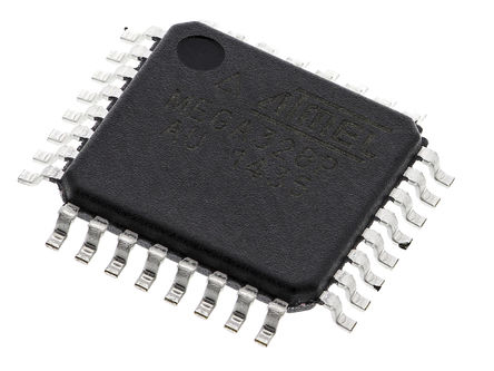 Microchip ATMEGA328P-AU, 8 bit AVR, megaAVR Microcontroller, 20 MHz, 32kB FLASH, 32-Pin TQFP