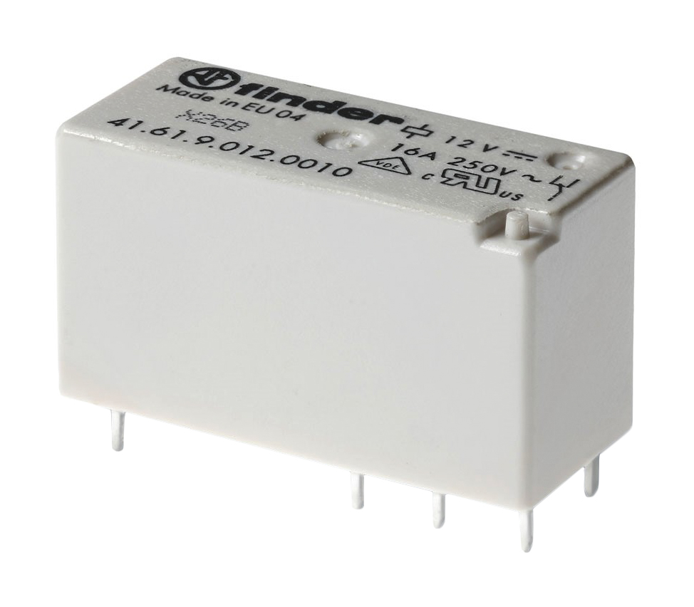 Finder PCB Mount Power Relay, 230V ac Coil, 16A Switching Current, SPDT