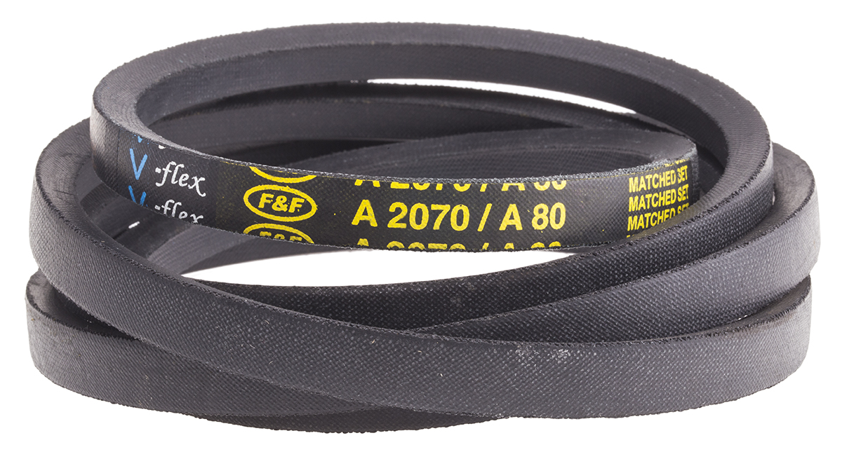RS PRO Drive Belt, belt section A, 2030mm Length
