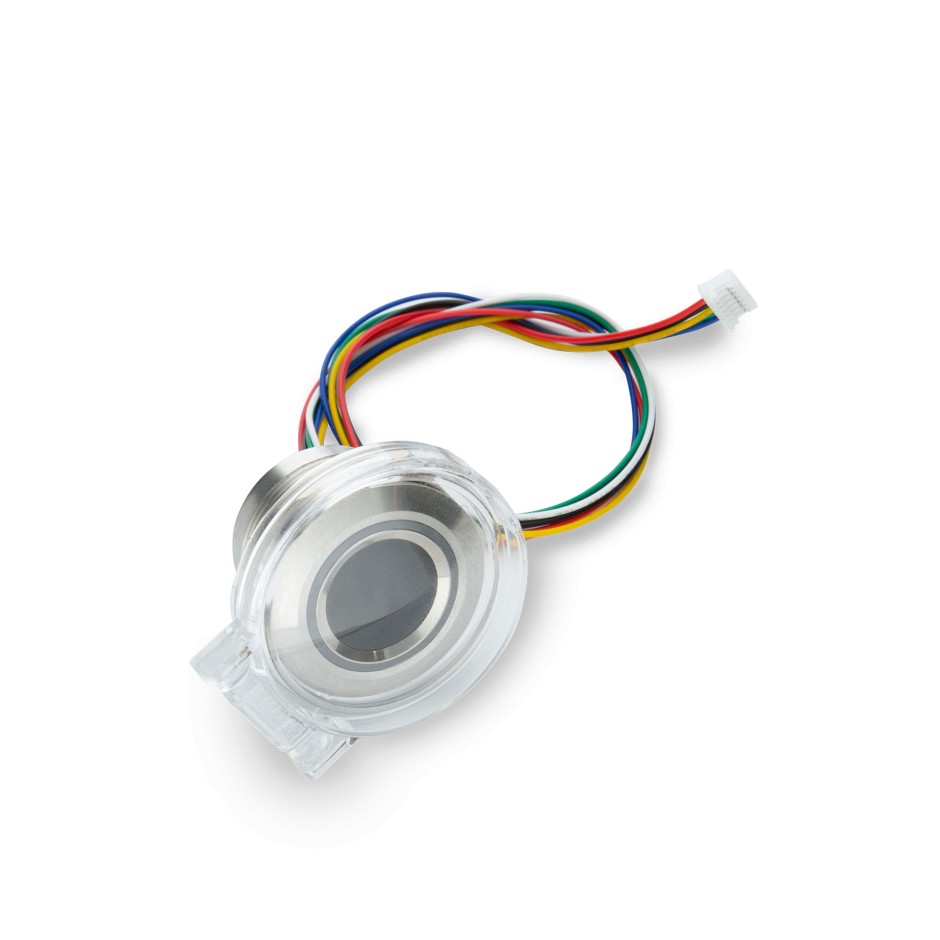 MikroElektronika Fingerprint Sensor with Two-Colour LED Ring Fingerprint Sensor Development Kit for GROW R503