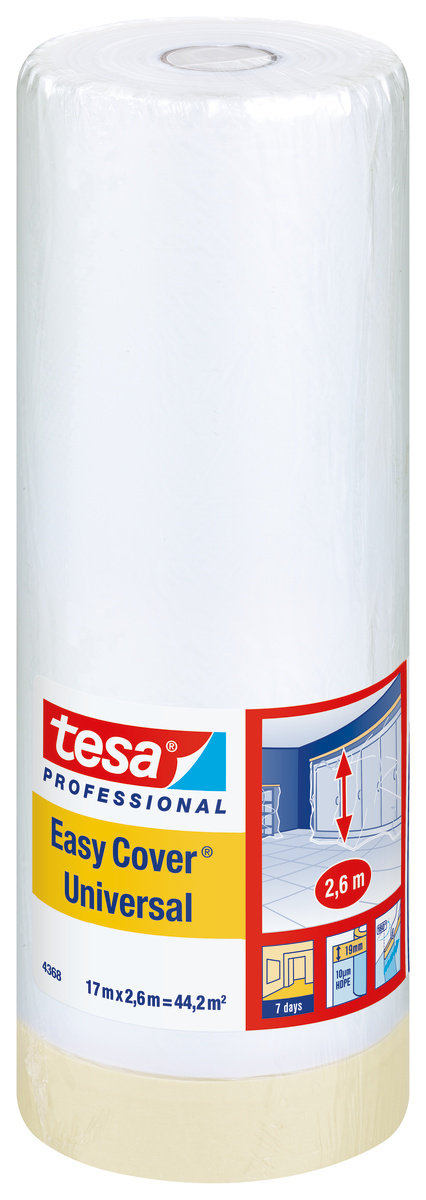 Tesa 04368-00007-03 Beige Masking Tape 17mm x 2.6m