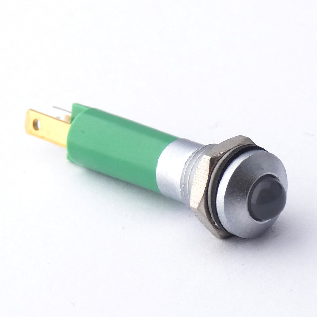 CML Innovative Technologies 190AX Series Green Panel Mount Indicator, 24V c.a. / V c.c., 8mm Mounting Hole Size, Solder