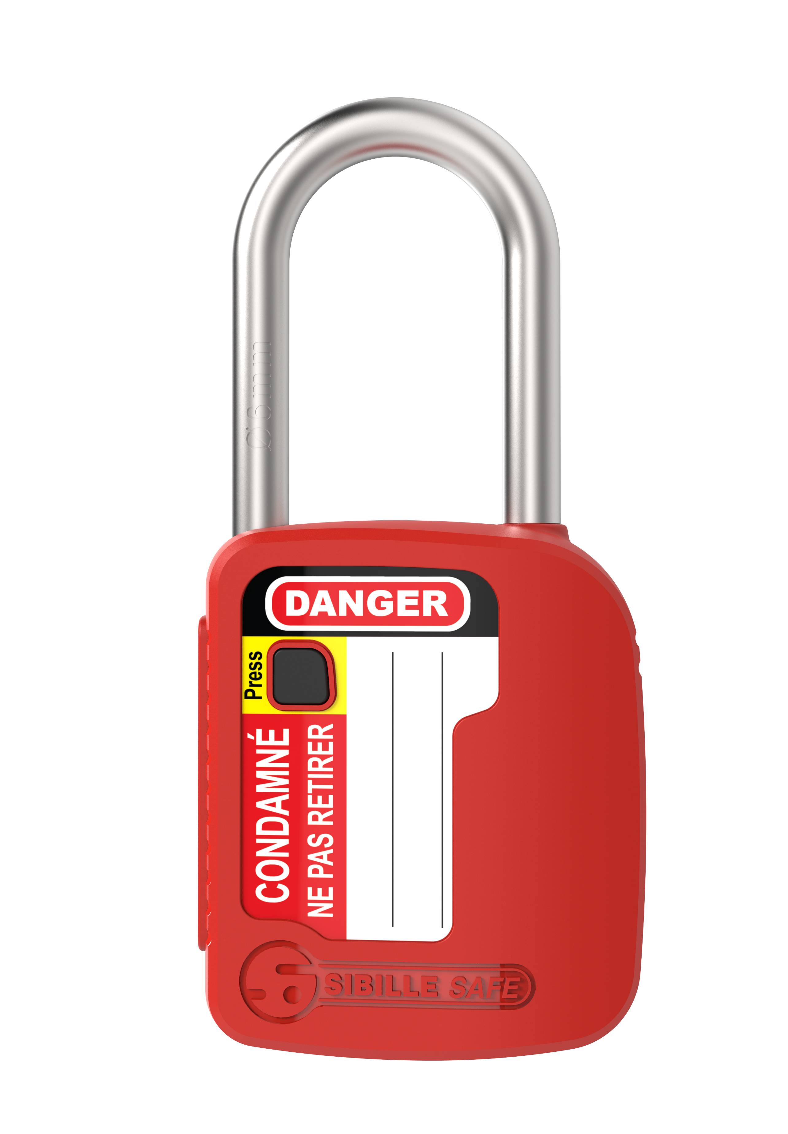 Penta Composite Body, Metal Shackle Padlock