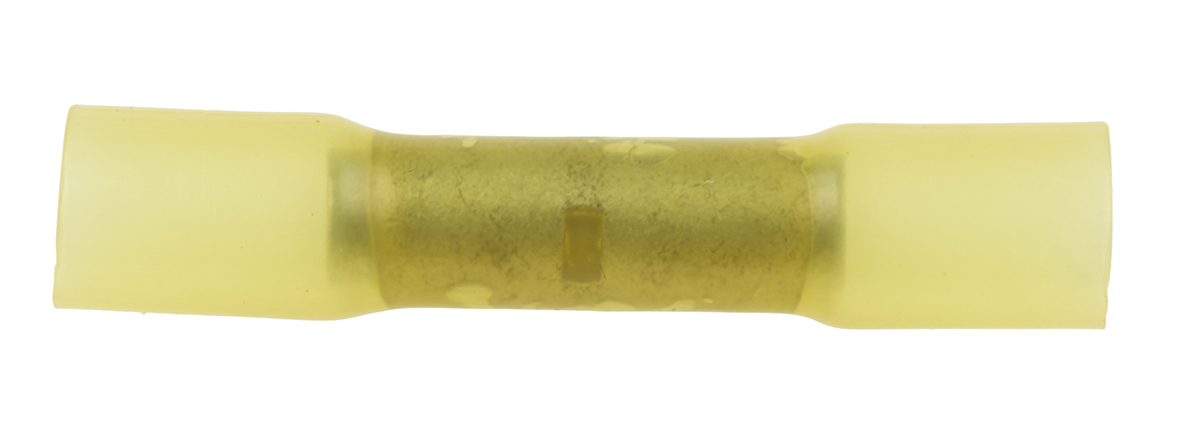 RS PRO Heat Shrink Splice Connector, Yellow, Insulated 12 → 10 AWG, 4 → 6 mm²