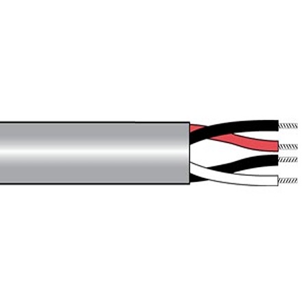 Alpha Wire Alpha Essentials Communication & Control Series Twisted Pair Cable, 2 Cores, 1.1193 mm2, Unscreened, 18,