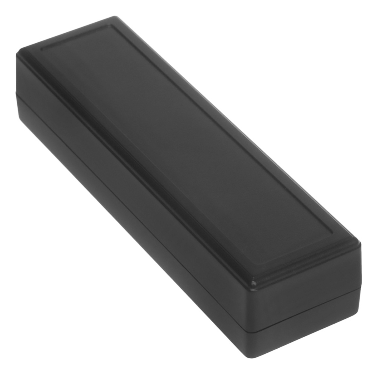 RS PRO Black ABS Enclosure, IK04, 105 x 30 x 21.5mm