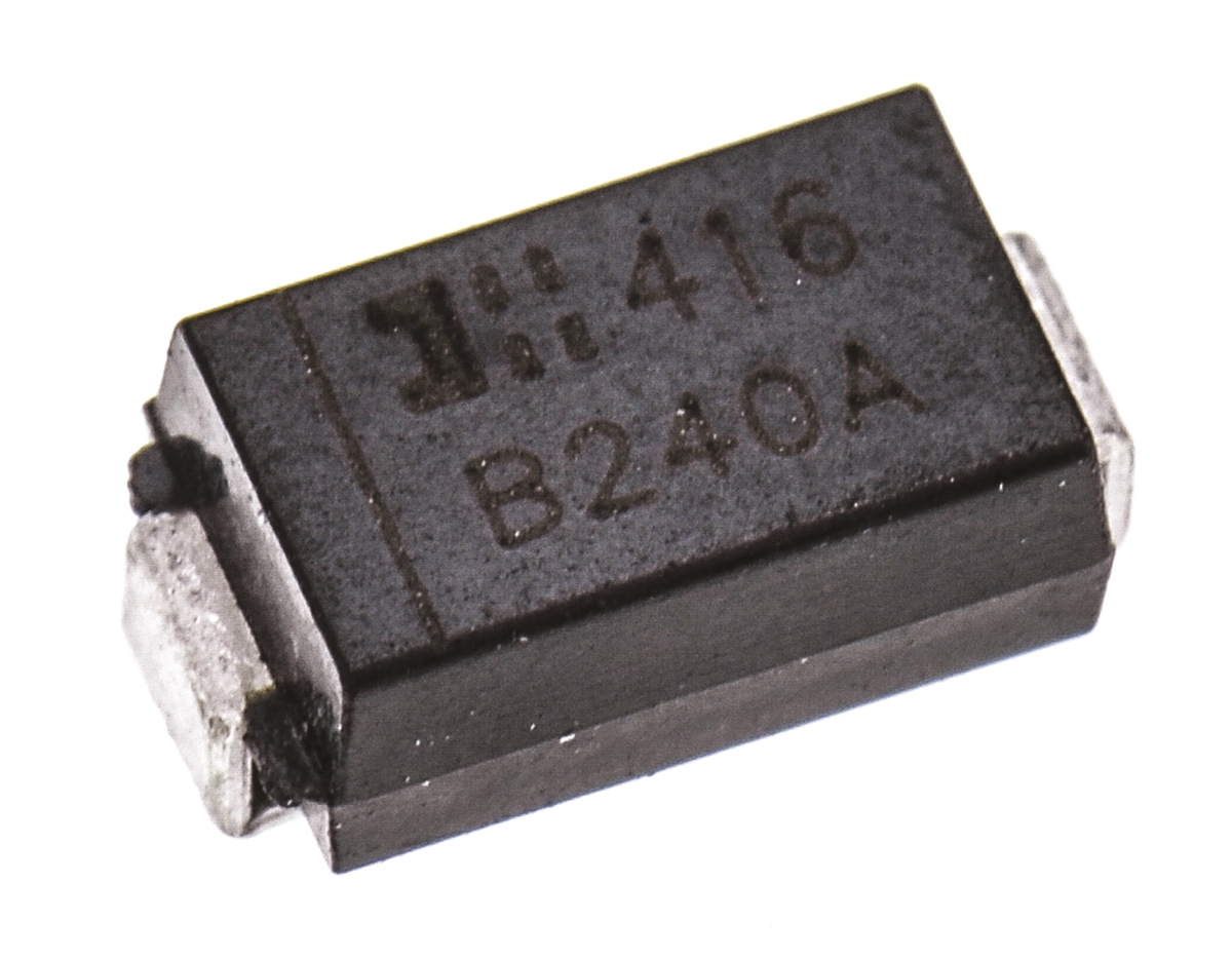 DiodesZetex 40 V 2 A Diode Schottky 2-Pin DO-214AC B240A-13-F