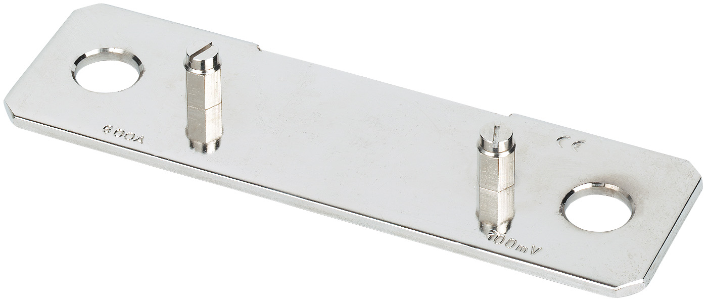 Socomec Plate Shunt, 10 A Max, 100mV Output
