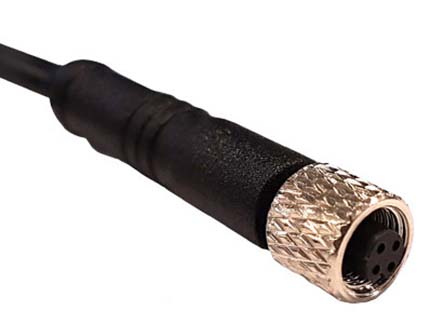 Bulgin Female 34 way M5 to Unterminated 34 way Sensor Actuator Cable