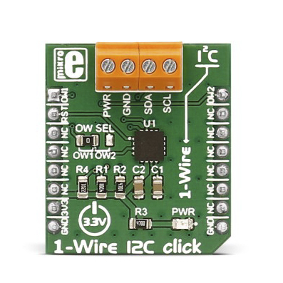 MikroElektronika 1-Wire I2C Click Development Kit MIKROE-2750