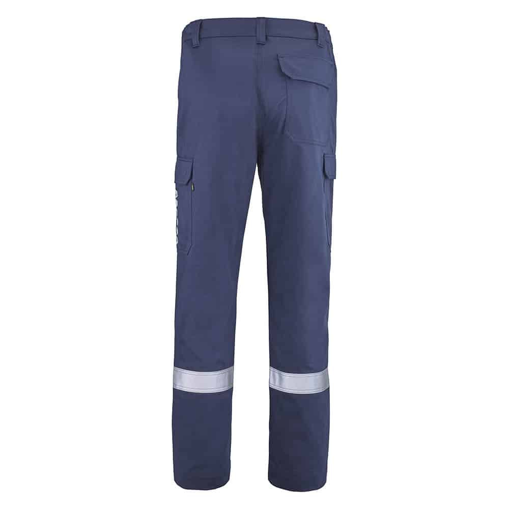 Cepovett Safety 9B54-8680 Unisex's Navy 1% Anti-Static Fibre, 80% Cotton, 19% Polyester, Size XL Waist Size XL W 85cm L