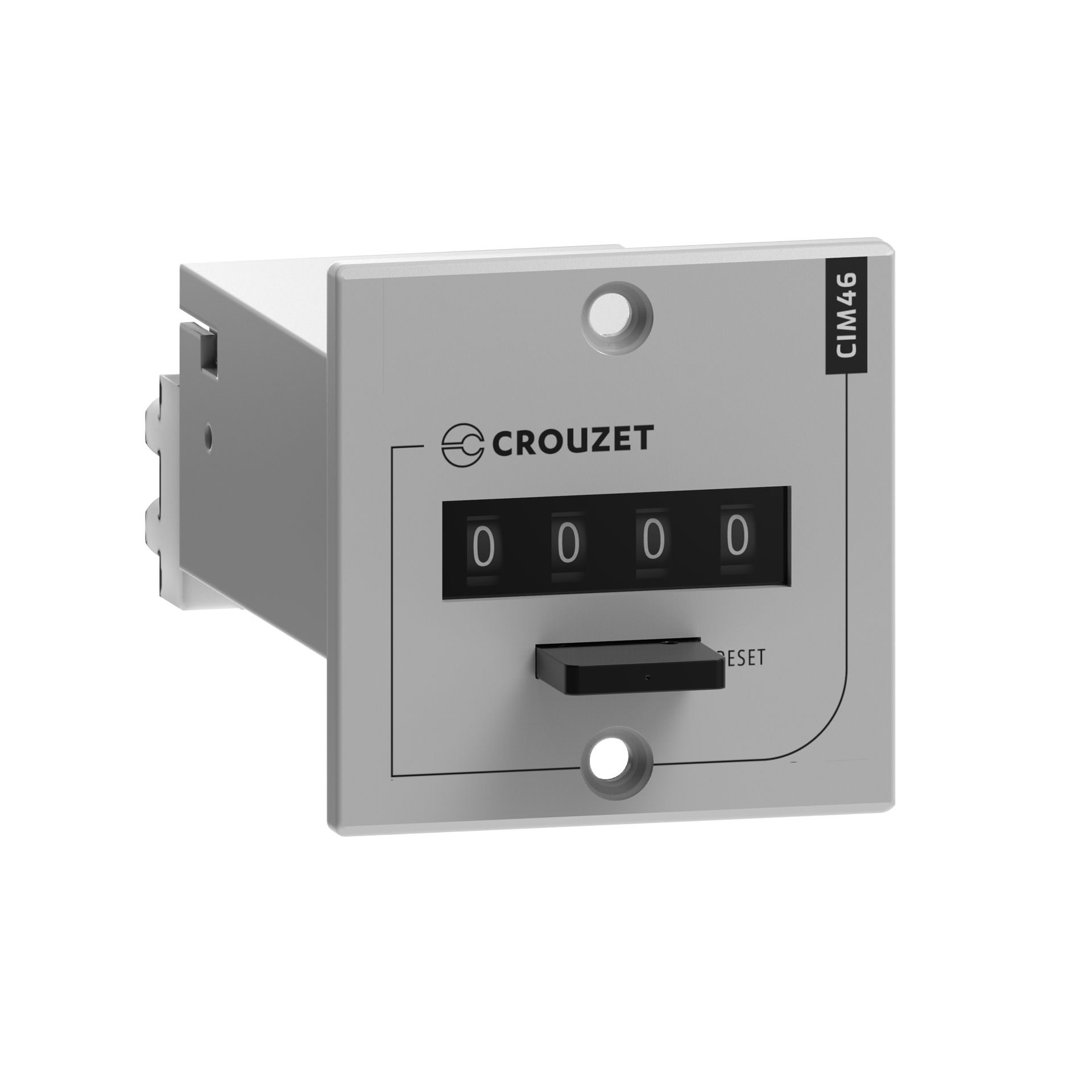 Crouzet CIM Impulse Counter, 4 Digit Mechanical, 24 V dc
