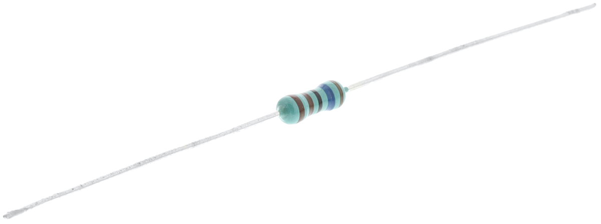 TE Connectivity 1.6kΩ Metal Film Resistor 0.6W ±1% LR1F1K6