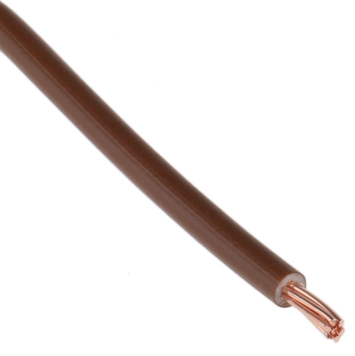 Prysmian 6491X Series Brown 2.5 mm² Hook Up Wire, 7/0.67 mm, 100m, 20145178