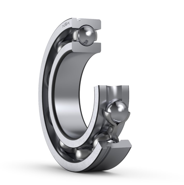 NSK 6212 1 Row Deep Groove Ball Bearing - 60 mm ID, 110 mm OD