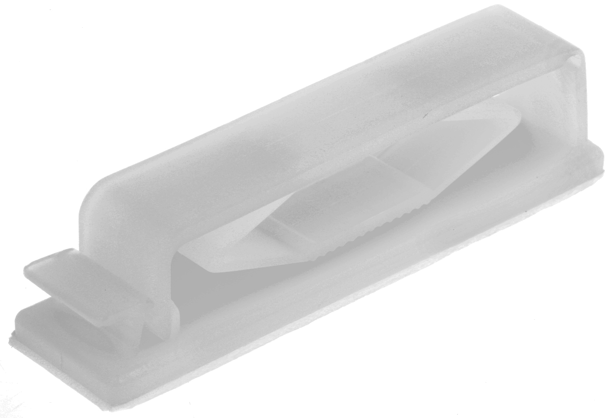 RS PRO Natural Nylon cable clamp