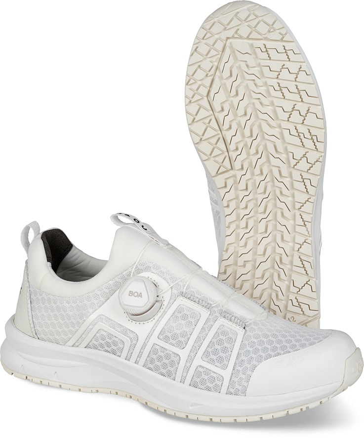 Jalas 5462 Unisex White Safety Shoes, UK 13, EU 48