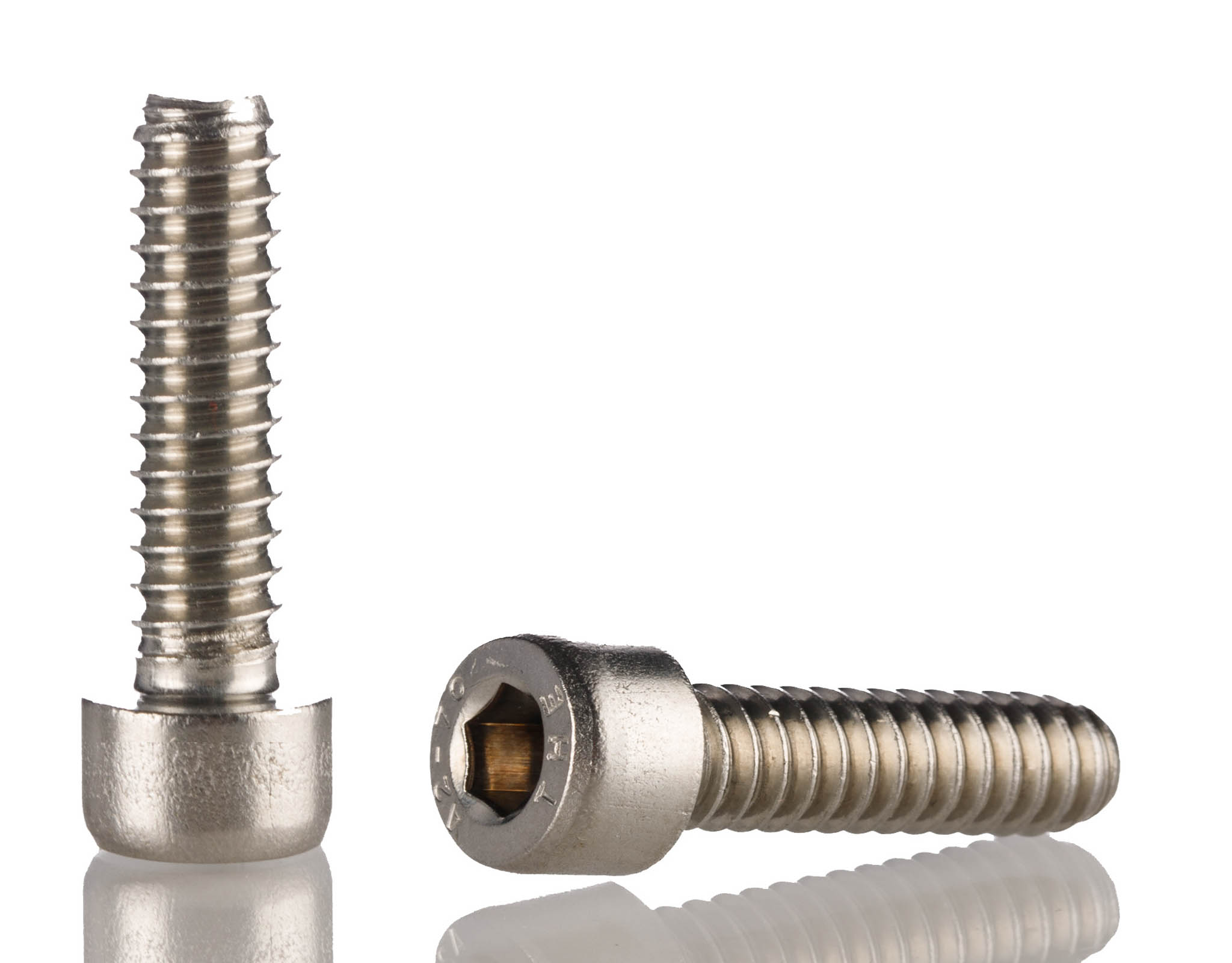 RS PRO Plain Stainless Steel Hex Socket Cap Screw, DIN 912, M5 x 12mm