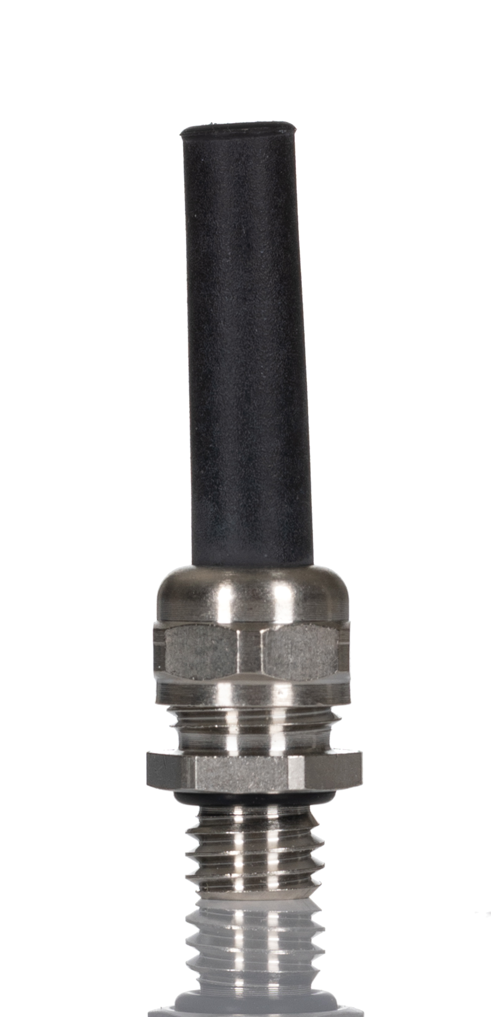 SES Sterling A1 Series Metallic Nickel Plated Brass Cable Gland, M8 Thread, 3.8mm min., 4.8mm max., IP68