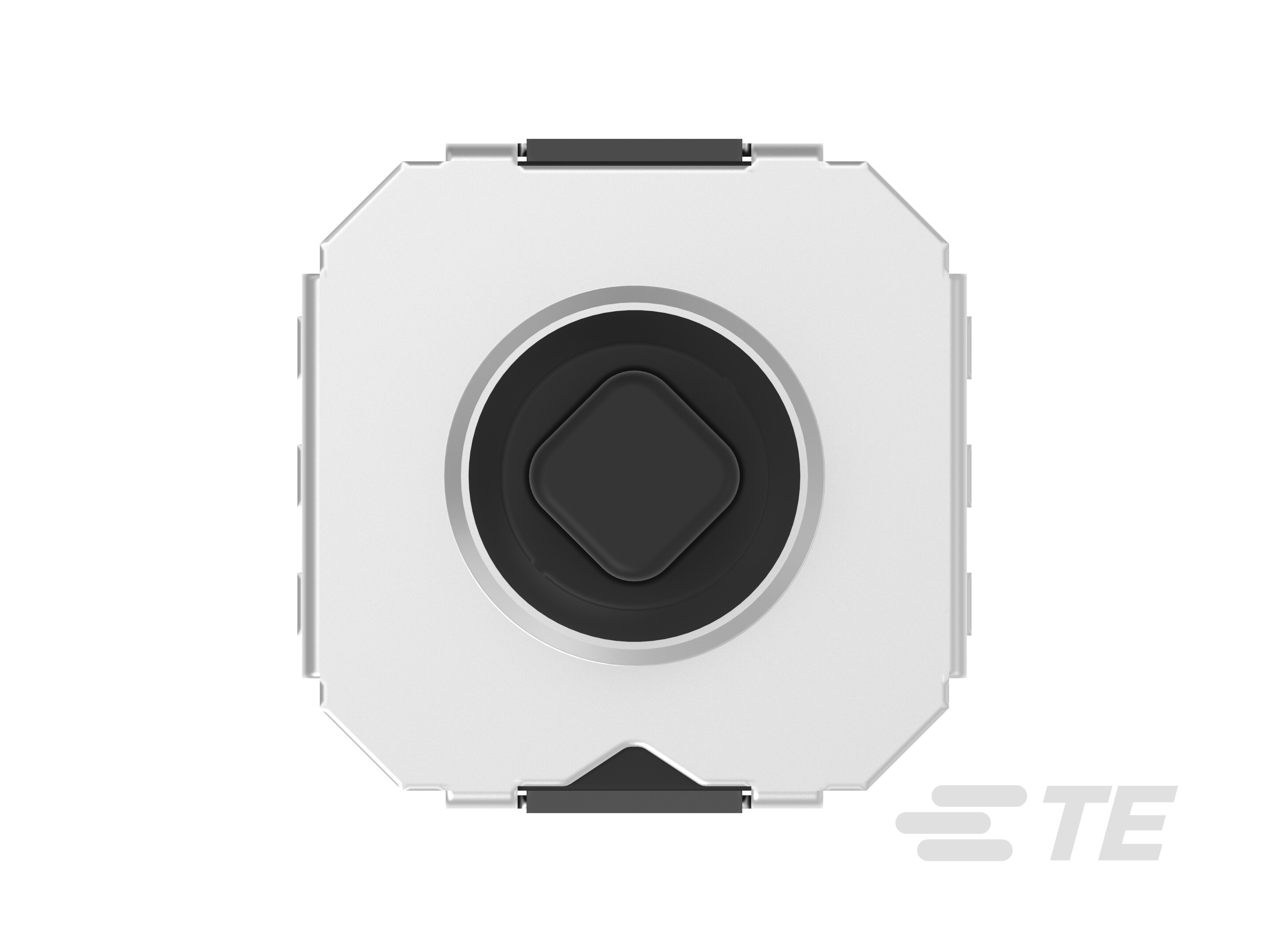 TE Connectivity Black Cap Tactile Switch, Single Pole Five Throw 50mA 3mm Surface Mount