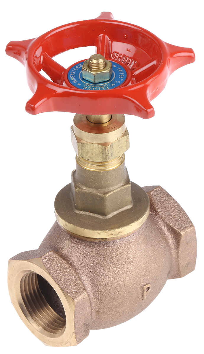 Pegler Yorkshire Bronze Globe Valve 110008, 3/4 in BSPT 32 bar