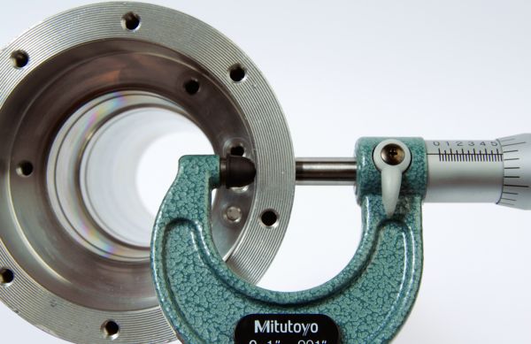 Mitutoyo 103-177 External Micrometer, Range 0 →1 in