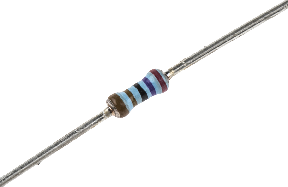 Vishay 2.7kΩ Thin Film Resistor 0.4W ±1% MBA02040C2701FC100