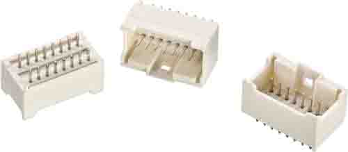 Wurth Elektronik WR-WTB Series Straight Through Hole PCB Header, 22 Contact(s), 2 mm Pitch, 2 Row, Shrouded