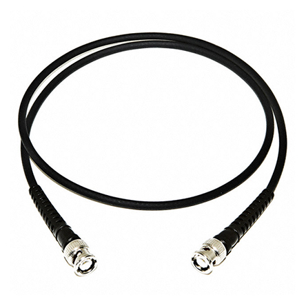 Mueller Electric Screened, 0.9 m 50 Ω, 20 AWG Black