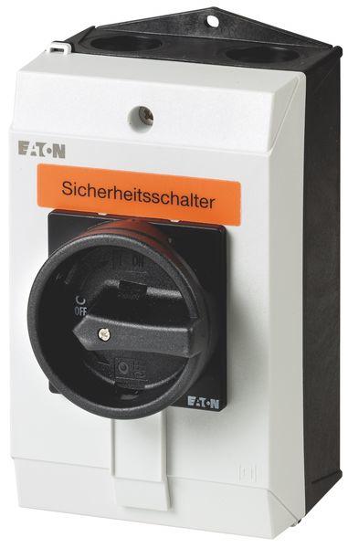Eaton 3 pole + N Pole Surface Mount Isolator Switch - 25A Maximum Current, 11kW Power Rating, IP65