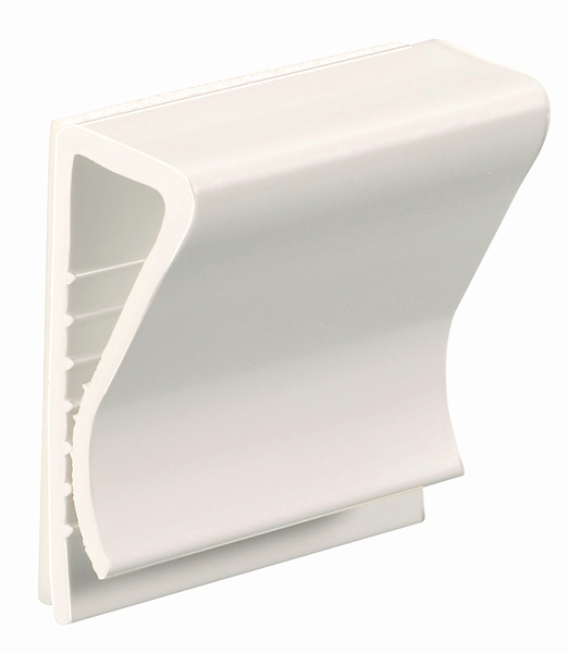 HellermannTyton Grey PVC Clip for flat cable