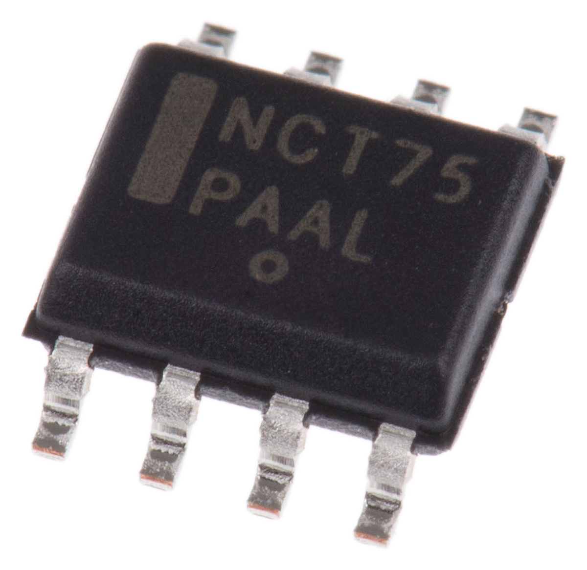 onsemi Temperature Sensor, Digital Output, Surface Mount, Serial-I2C, SMBus, ±1°C, 8 Pins