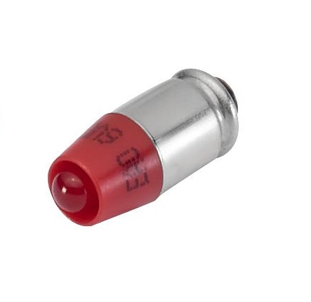 EAO Blue LED Indicator Lamp, 28V dc, T1 3/4 MG Base, 6.1mm Diameter, 650mcd