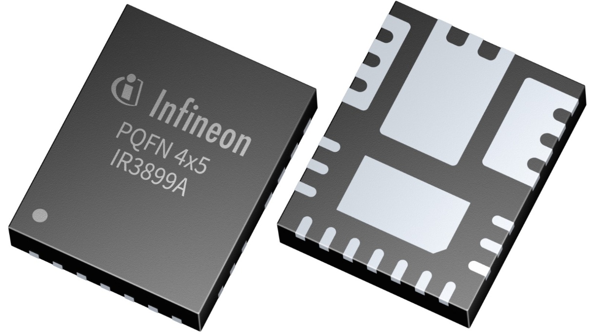Infineon IR3899AMTRPBFAUMA1, 1-Channel DC-DC, Voltage Regulator, 9 A, 0.6 V 2 MHz, PQFN 24-Pin