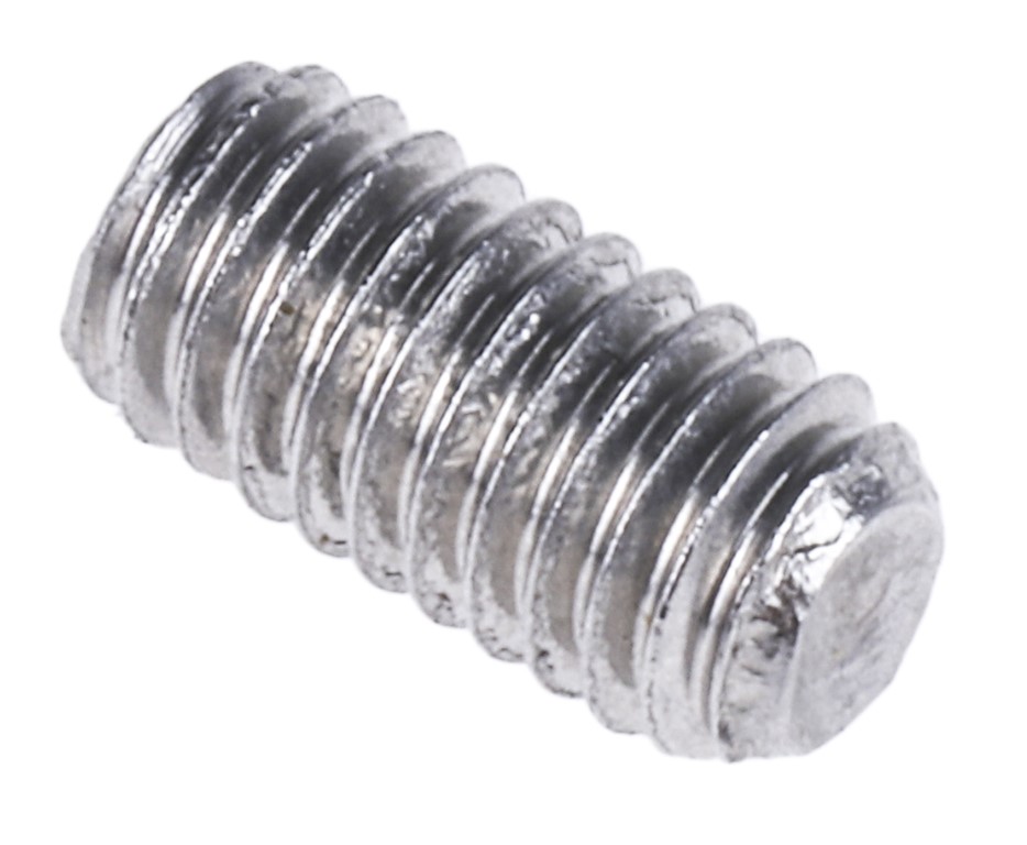 Plain Stainless Steel Hex Socket Set M3 x 6mm Grub Screw