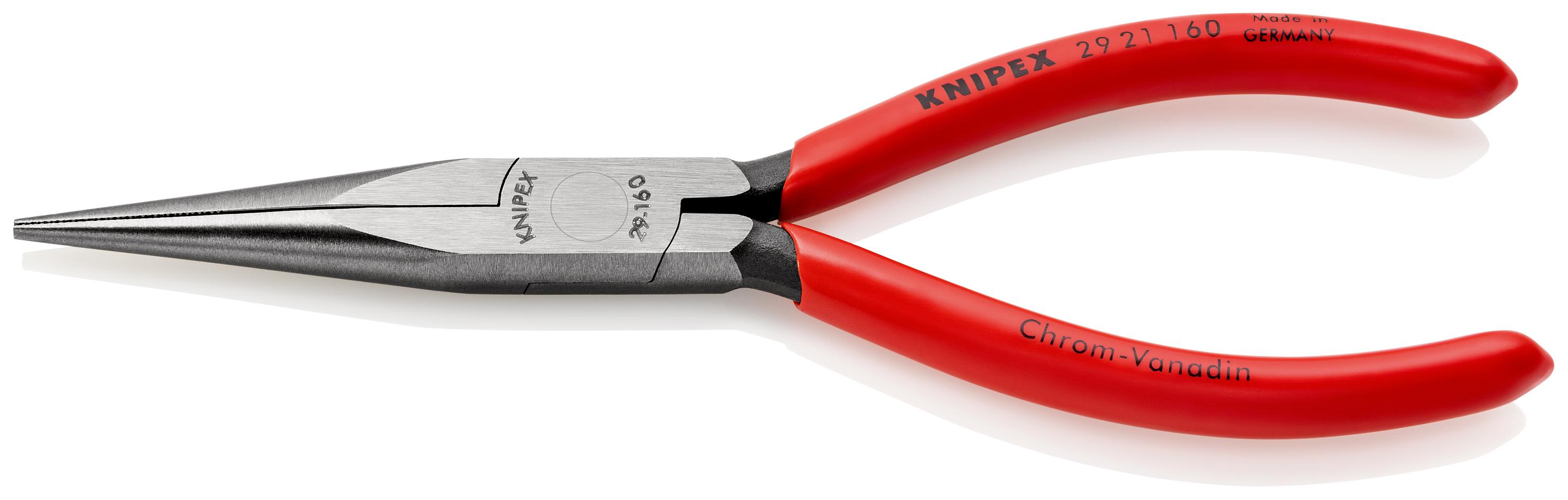 Knipex Pliers, 170 mm Overall, Straight Tip, 54mm Jaw