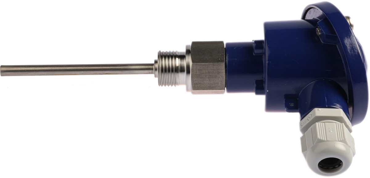 Jumo PT100 RTD Sensor, 6mm Dia, 100mm Long, 3 Wire, G1/2, Class B +400°C Max