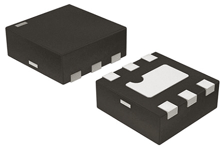 Vishay GMF05C-HSF-GS08, Quint-Element Bi-Directional ESD Protection Diode, 200W, 6-Pin LLP75