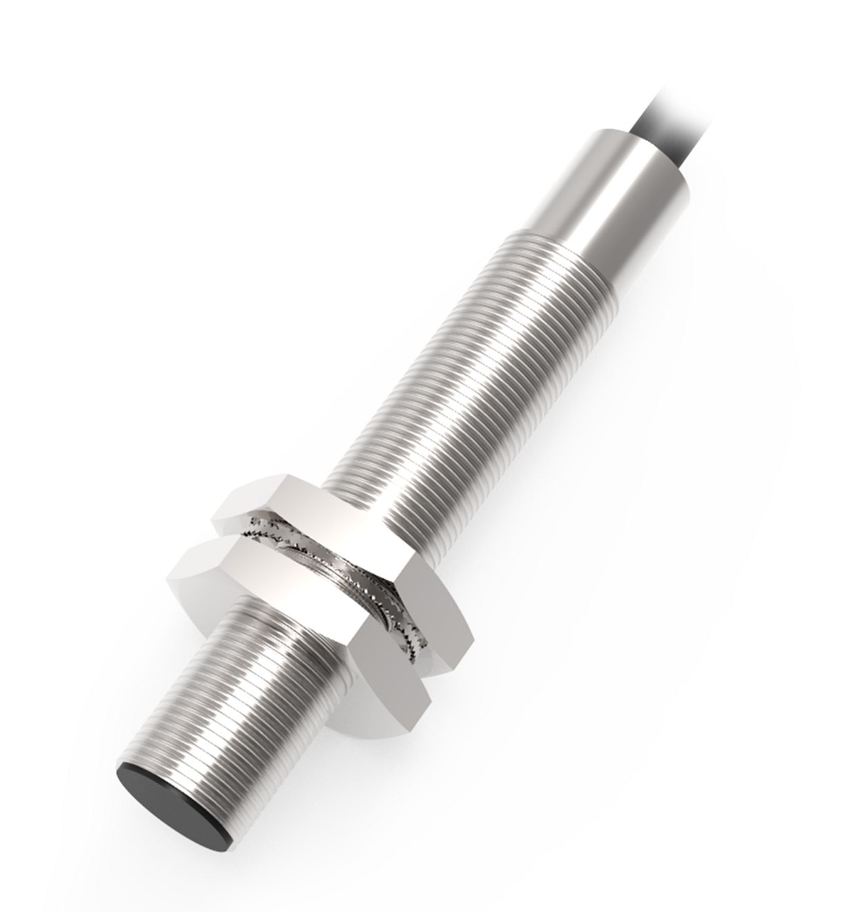 RS PRO Inductive Threaded Barrel Proximity Sensor, M5, 1.5 mm Detection, PNP NO, 10 → 30 V dc