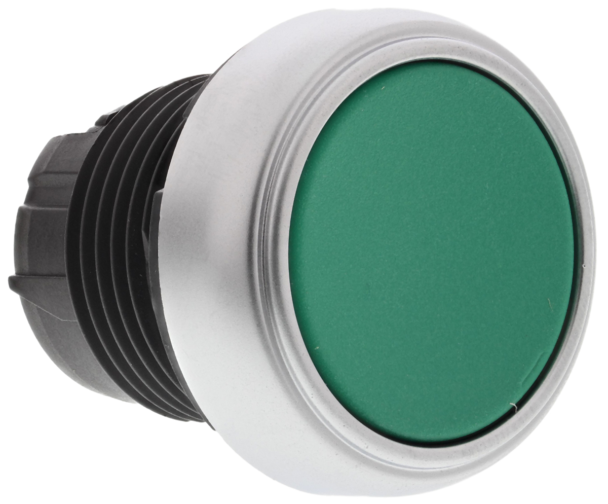 Lovato Platinum Series Green Spring Return Push Button Head, 22mm Cutout, IP66, IP67, IP69K